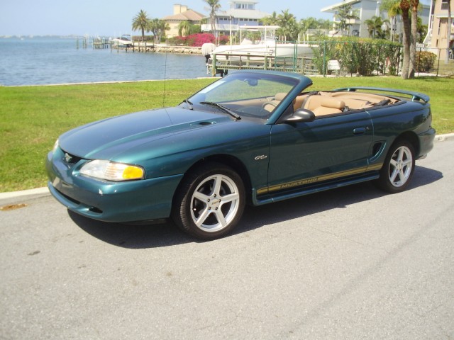 1998 FORD MUSTANG GT 2D CONVERTIBLE