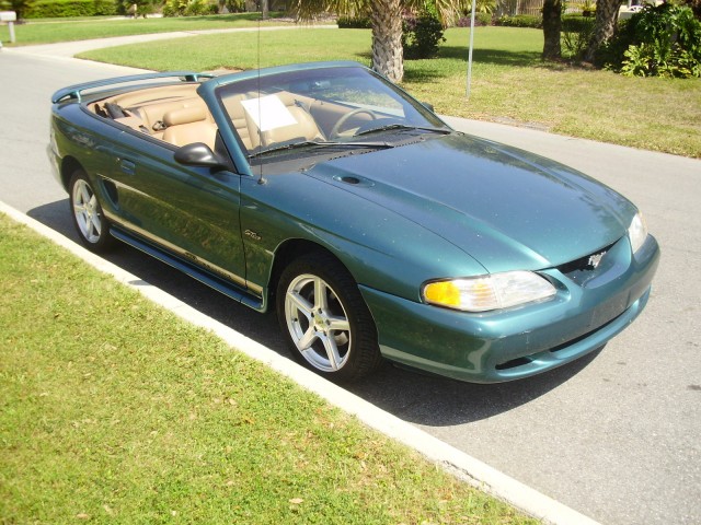 1998 FORD MUSTANG GT 2D CONVERTIBLE