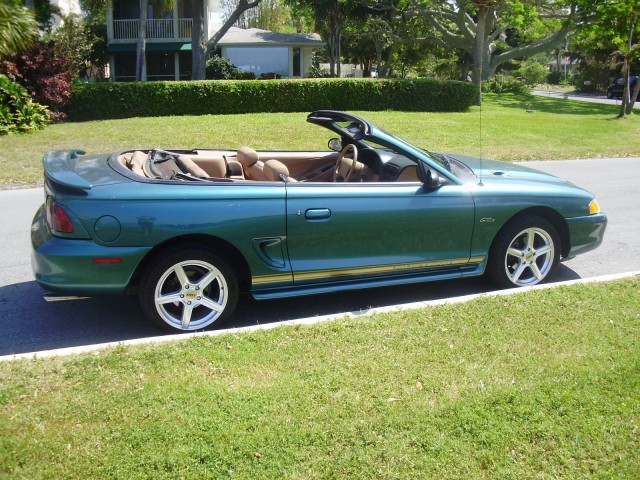 1998 FORD MUSTANG GT 2D CONVERTIBLE