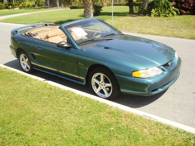 1998 FORD MUSTANG GT 2D CONVERTIBLE