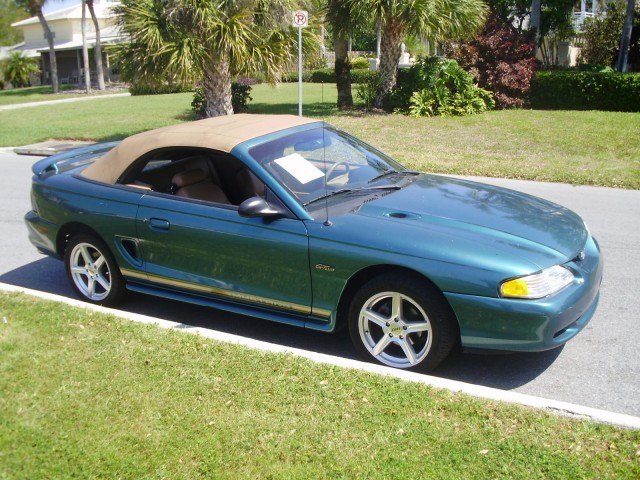 1998 FORD MUSTANG GT 2D CONVERTIBLE